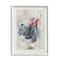 Stupell Industries Farm Chicken in Traditional Brim Hat Chic Bird Framed Wall Art